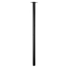 Pied De Meuble Rond Diam. 3 Cm H 70 Cm Noir - Hettich - Bricoman