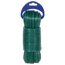 Câble Acier Plastifié Vert Long.25 M Ep.3,8 Mm