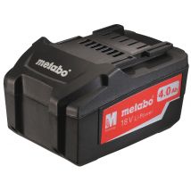 Batterie 4ah 18v Li-power Pour Outils Sans Fil - 625591000 Metabo - Bricoman