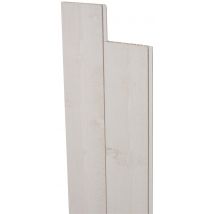 Lambris Bois Sapin Du Nord Finition Brut De Sciage Blanc L.2350 X L.135 X Ep.12 Mm - Isb