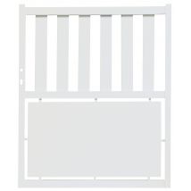 Portillon Aluminium 1.00 M Rodez Blanc