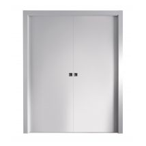 Système À Galandage En Caisson Pour 2 Portes De Larg.73 Cm - Scrigno