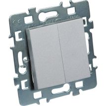 Interrupteur Double Poussoir Casual - Debflex