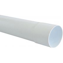Tuyau De Descente Pvc Blanc Diam.80 Mm Long.2,8 M - Girpi