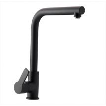 Mitigeur Cuisine Bec Haut - Noir Mat - Design