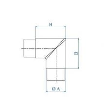Angle Droit Pour Main Courante Inox 316