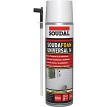 Mousse Expansive Polyuréthane Universelle Manuelle 500 Ml - Soudal Soudafoam (lot De 3)
