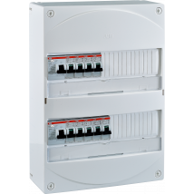 Tableau Électrique Pré-équipé 2 Rangées - Abb - Bricoman