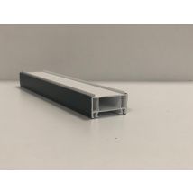 Elargisseur Pour Porte D'Entrée Pvc Gris 30 X 60 X 220 Cm