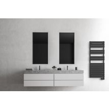 Sèche-serviette Électrique Gris Anthracite 500 W Tajmahal - Radel