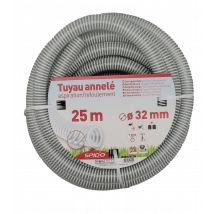 Tuyau Annelé Diam.32 Mm Long.25 M - Spido