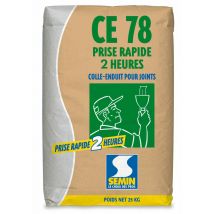 Colle-enduit Pour Joint Ce78 Rapide 2h Sac De 25 Kg - Semin - Bricoman
