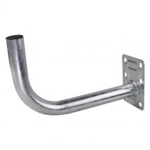 Bras Coudé Et Déporté En L Pour Fixation Antenne Ou Parabole 350mm Ø40 - Sedea - 056735 - Tecnomat
