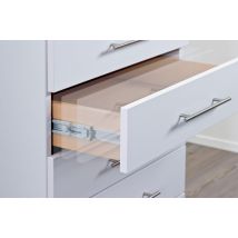 Coulisse À Billes À Sortie Totale Avec Amortisseur Intégré Long.450 Mm