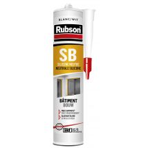 Silicone Neutre Bâtiment Blanc 280 Ml - Rubson - Bricoman