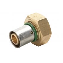 Raccord Ecrou Libre Femelle 20x27(3/4") Ø16 Per A Sertir