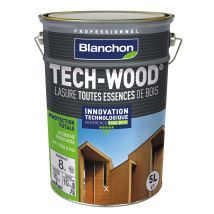 Lasure Bois Extérieurs Verticaux Incolore 5 L Tech-wood - Blanchon