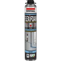 Mousse Expansive Polyuréthane Menuiserie Manuelle 750 Ml - Soudal Flexifoam