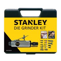 Meuleuse Droite Pneumatique En Coffret + Accessoires -stanley - Bricoman