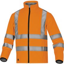 Veste De Travail Haute Visibilité Anti Froid Orange T.s - Delta Plus