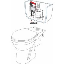 Robinet Flotteur Servo-valve Alimentation Basse Jolyfill Wirquin Pro