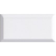 Carrelage Mural L.10 X L.20 Cm Métro Blanc