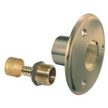 Applique Traverse Cloison À Glissière Diam.12 Mm Bronze Watts - Bricoman