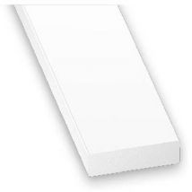 Profilé Plat Pvc L.19 Mm X L.1 M Blanc - Cqfd