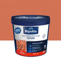 Revêtement Anti-infiltration Toiture Terre Cuite 4 L - Ripolin - Bricoman