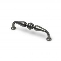 Poignée Zamak L96 Mm Vieil Argent