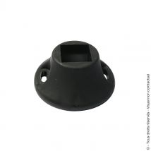 Socle Arret Portail Motorise Pvc Noir