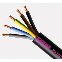 Cable Électrique R2v 5g 1,5 Mm² 100 Noir Barrynax - Miguelez Sl