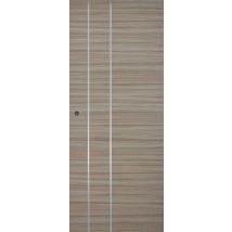 Porte Seule Revêtu Décor Havane H.204 X L.83 Cm Griff'steel - Jeld Wen