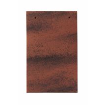 Tuile Plate De Pays Terre Cuite Rouge Vieilli - Monier