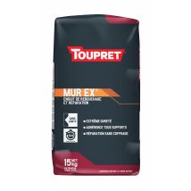Enduit De Rebouchage En Poudre Extérieur 15 Kg - Murex Toupret