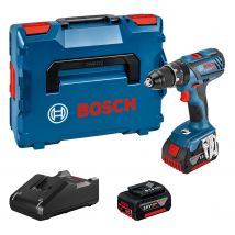 Perceuse Visseuse À Percussion Sans Fil 2x4ah Gsb 18v-28 - Bosch Professional - Bricoman