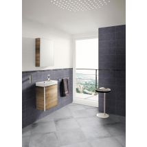 Listel Carrelage Mural Marron L.4.8 X L.50 Cm - Antares