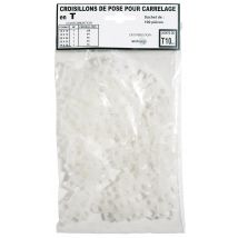 Croisillons Standards Pour Carrelage Ep.10 Mm En T - Mat Inter (sachet De 100)