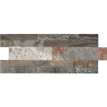 Plaquette De Parement Grès Cérame Émaillé 16x40cm Fusion Hot