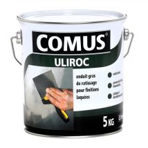 Enduit Spécifique Gras En Pâte Intérieur & Extérieur 5 Kg - Uliroc Comus - Tecnomat