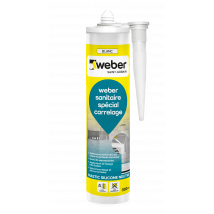 Silicone Blanc 300ml Pur Weberseal Tile