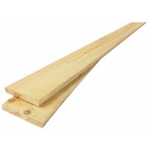 Planche De Coffrage Long.4 M 27x200 Mm Sapin Brut Non Traité