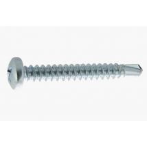 Vis Autoforeuse Acier Zingué Diam. 4,2 X 19 Mm Boîte De 500 - Viswood - Bricoman