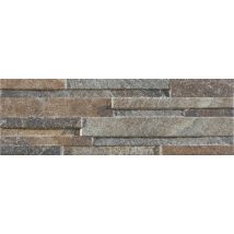 Plaquette De Parement Grès Cérame Émaillé 17x52 Rockaway Slate