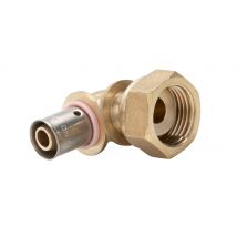 Coude Ecrou Libre Femelle 15x21(1/2") Ø12 Per A Sertir - Bricoman