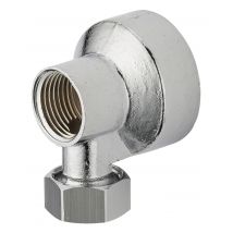 Applique Machine À Laver Femelle 15 X 21 (1/2") Collet Battu Diam.14 Mm