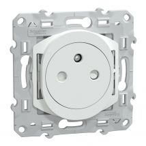 Prise De Courant 2p+t Affleurante Ovalis 2 - Schneider Electric