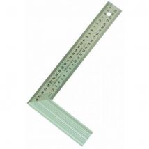 Equerre Droite Et D'Onglet Lame Inox Talon Alu 300mm - Bricoman