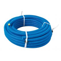 Tube Multicouche Gainé Bleu Diam.16 Mm En Couronne Long. 25 M