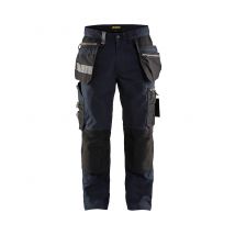 Pantalon De Travail Bleu T.46 1590 Canvas - Blaklader - Bricoman